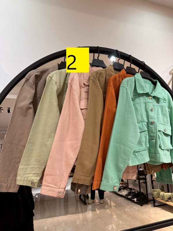 کت کتان پاییزه زمستانه زاپدار تینیجری (33896) - Image 2