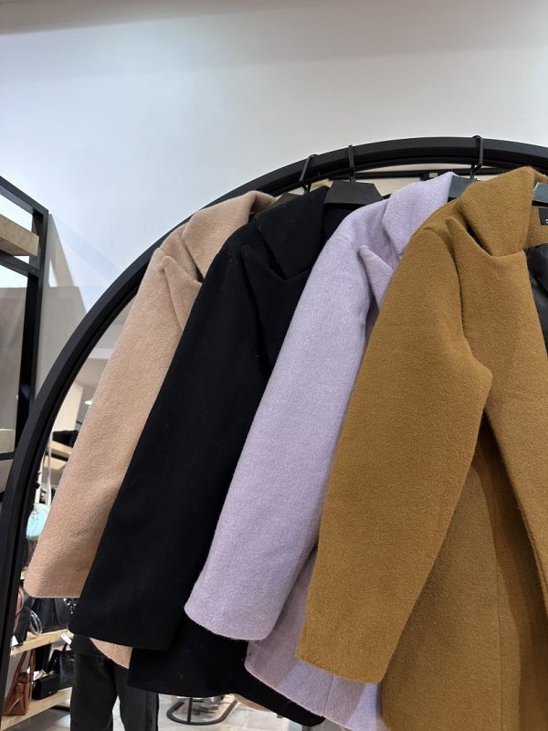 کت فوتر موهر استردار دو دکمه  (33936) - Image 2