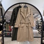 بارونی بلند سانتانا دو جیب (33928)