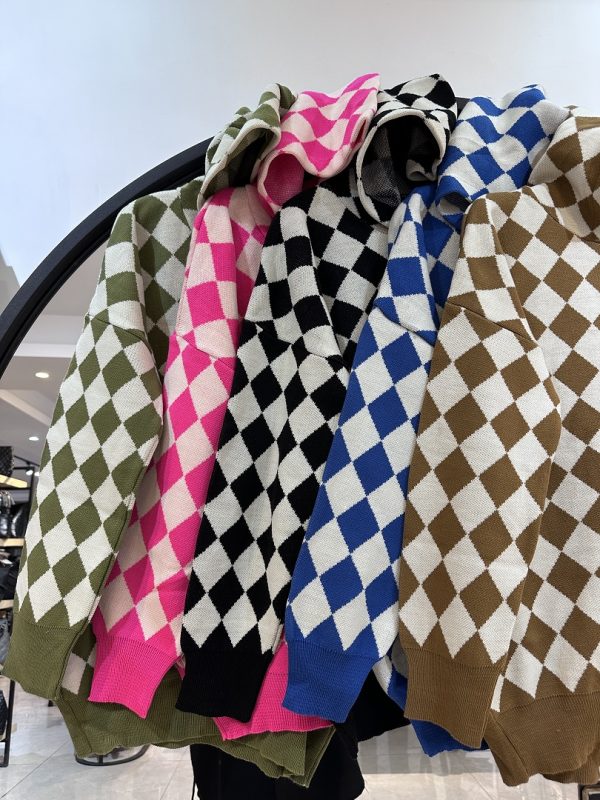 ست هودی شلوار بافت لوزی (33997) - Image 2