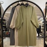 پیراهن دورس  فول کیفیت طرح نامنتظم(34038)