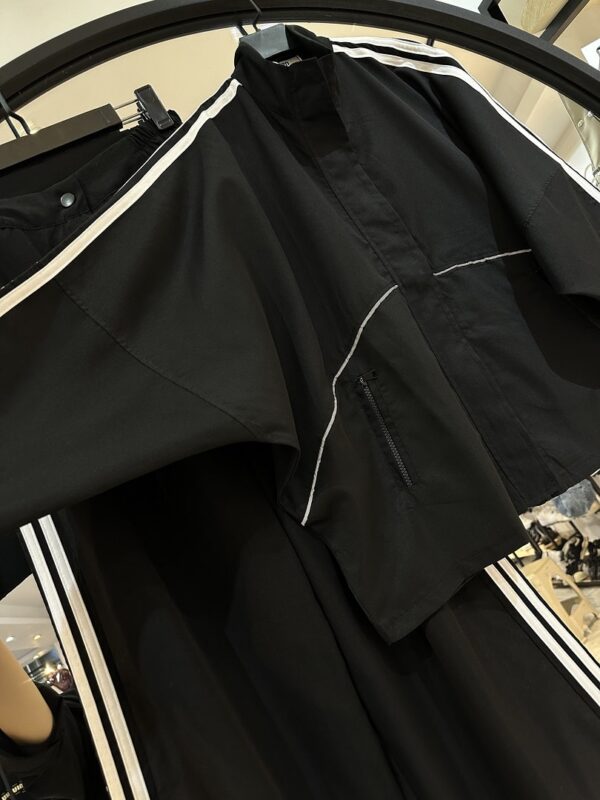 ست سویشرت شلوار کتان تی سی سینه زیپ (34055) - Image 2