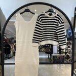 ست رویه و پیراهن بافت بشدت با کیفیت سیمین (34113)