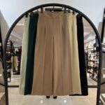 شلوار بگ موهر پشمی کبریتی کمر کش (34140)