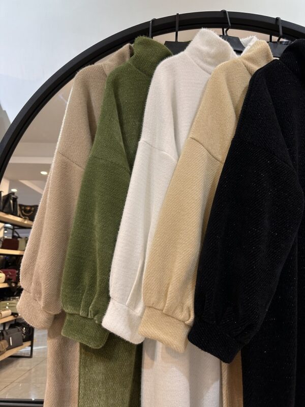 2024_12_07_19_47_IMG_1131-min پیراهن پشمی لمزور یقه شل ضمانت دار (34157) - Image 2