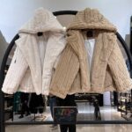 کت پوست کلاهدار مزونی (34217)