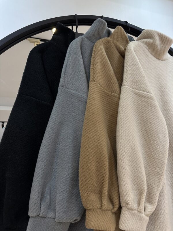 2024_12_09_20_52_IMG_1155-min پیراهن پشمی لمزور تک جیب طرح ارام(34158) - Image 2