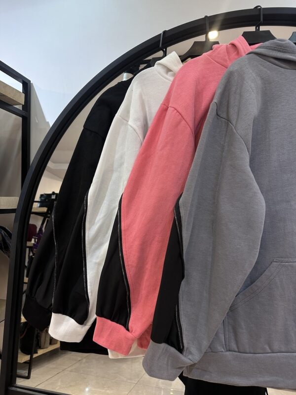 ست هودی شلوار زیپی (34162) - Image 2