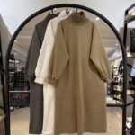 پیراهن فوتر روناک یقه اسکی مچ کش (34242)