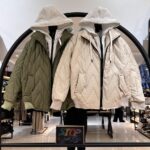 کاپشن دو تیکه امبردی ترکیبی با دورس سنا با پنجاه درصد اف (3279)