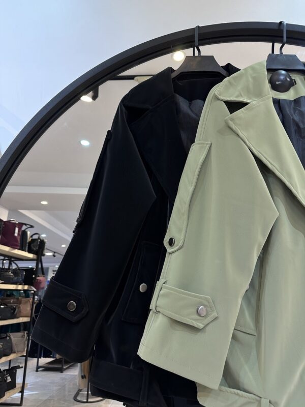 بارونی سیلیکونی چرم پایین کمر (34324) - Image 2