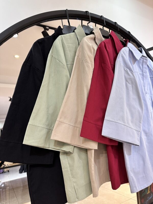 ست شومیز دامن لینن هلالی (34395) - Image 2