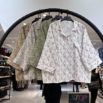 شومیز بهاره نخ کجراه ضخیم و شست شده (34438)