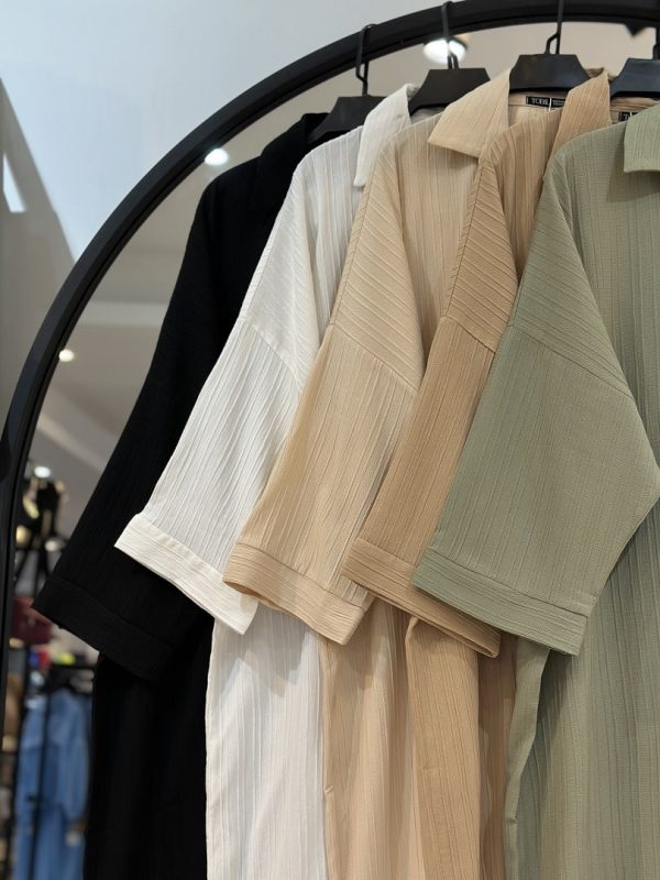 کفتان دلتا کراش یقه سه دکمه (34440) - Image 2