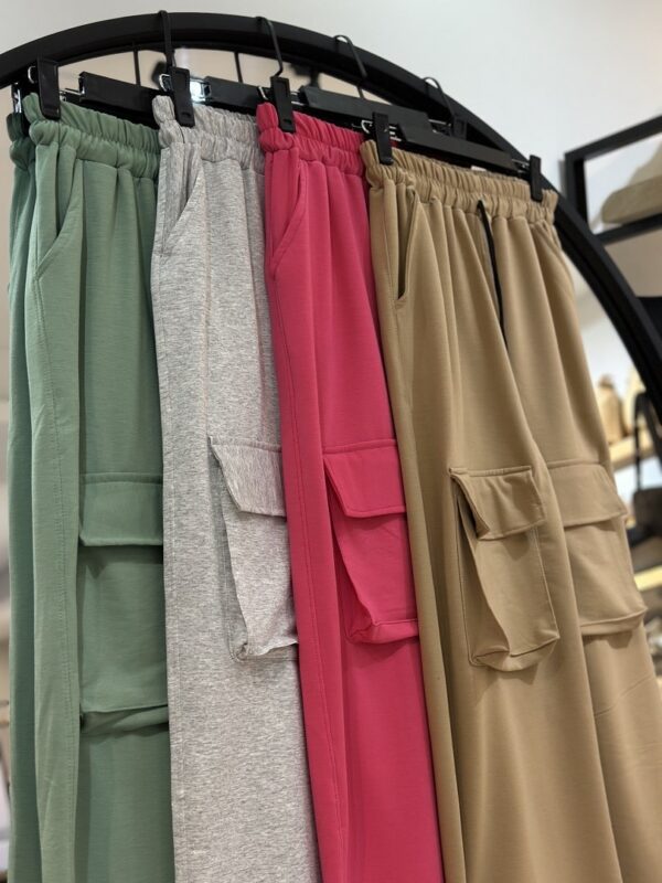 ست بلوز شلوارگلکسی پنبه کارگو (34372) - Image 2