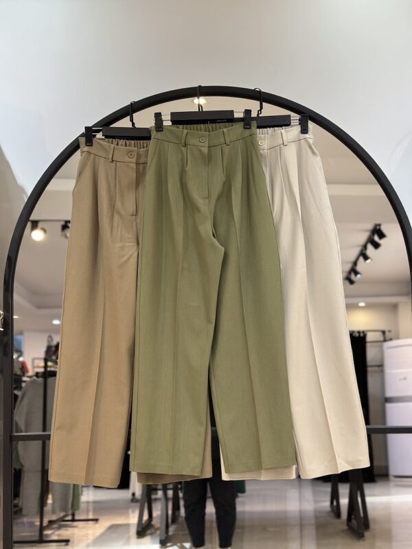 شلوار نیم بگ کرپ ترک (34441) - Image 2