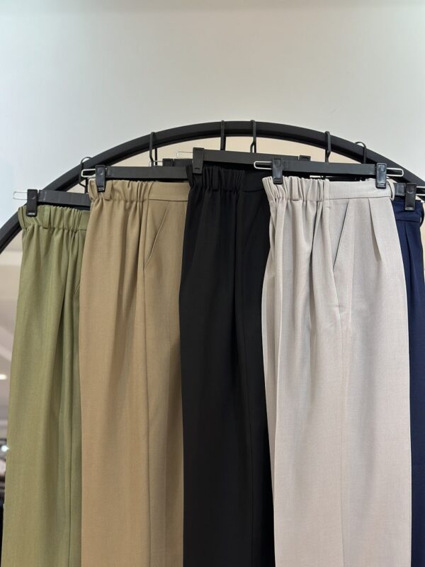 شلوار نیم بگ کرپ ترک (34441) - Image 3