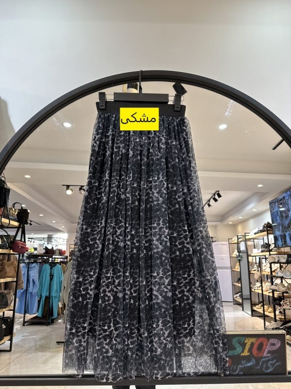 ست سه تیکه شال و دامن و کت مازراتی فول کیفیت تارا   (34469) - Image 3