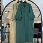 کفتان صوفیا ژاکارد سینه دکمه ریز (34490)