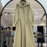 مانتو بلند مزونی کجراه پشت کش (34481)