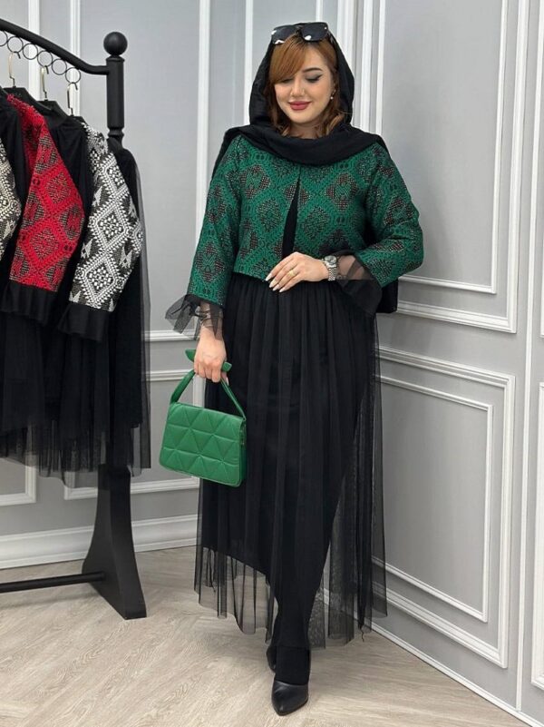 ست کت و دامن ترکیبی گیسو با قیمت عجیب (34501) - Image 6