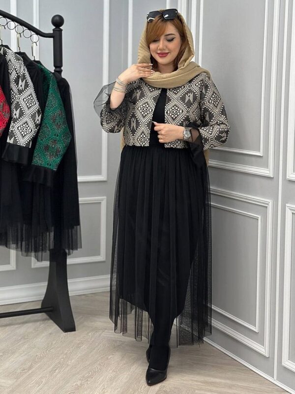 ست کت و دامن ترکیبی گیسو با قیمت عجیب (34501) - Image 5