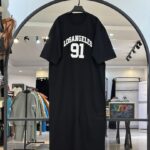 پیراهن تیشرتی( نخ پنبه صد در صد) چاپ دار طرح لس انجلس 91 (34499)