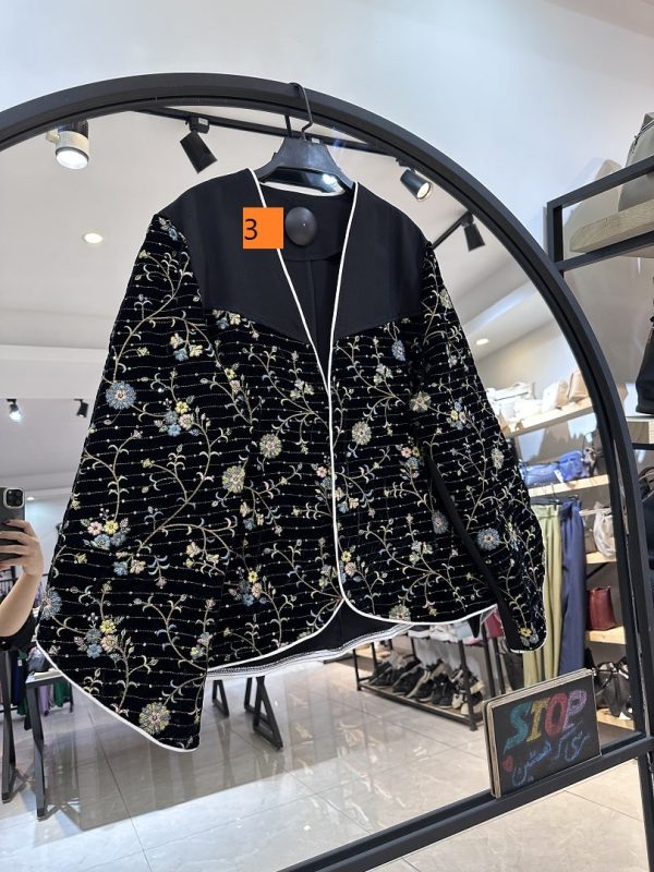 کت مزونی برجسته دوزی (34505) - Image 2