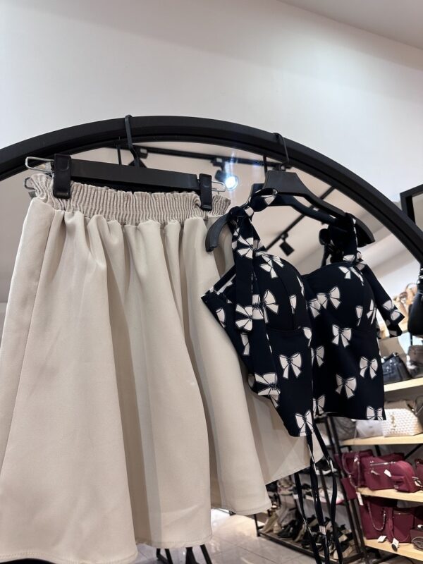 ست نیمتنه و دامن مازراتی پروانه طرح دامن کوتاه (34543) - Image 2