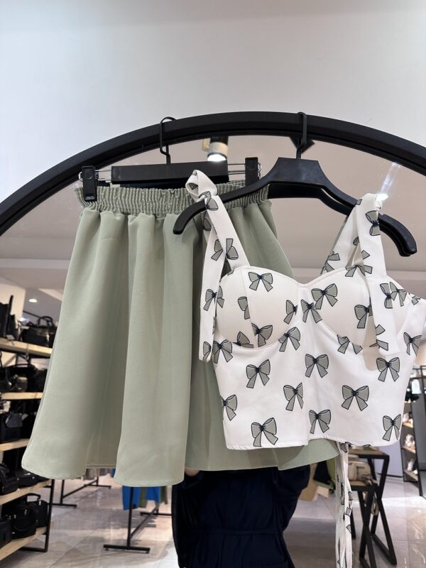 ست نیمتنه و دامن مازراتی پروانه طرح دامن کوتاه (34543) - Image 3