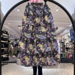 دامن ژاکارد طبقه ای فول کیفیت (34578)