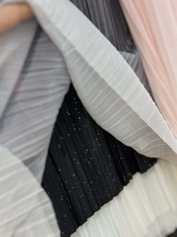 دامن توری زیره (ساتن شاین دار) دو رو ترک (34616) - Image 3