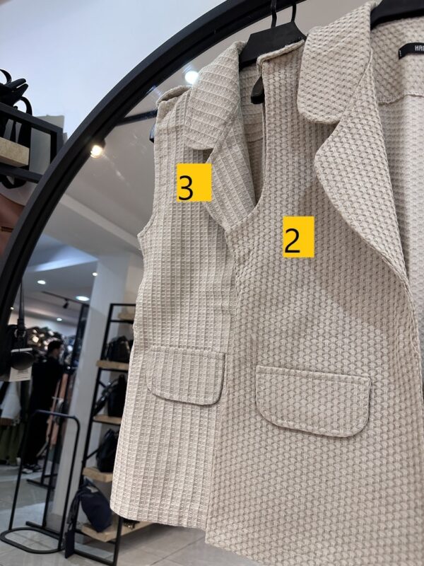 ست وست و شلوار بگ کمربند کنفی بهاره تابستانه (34653) - Image 2