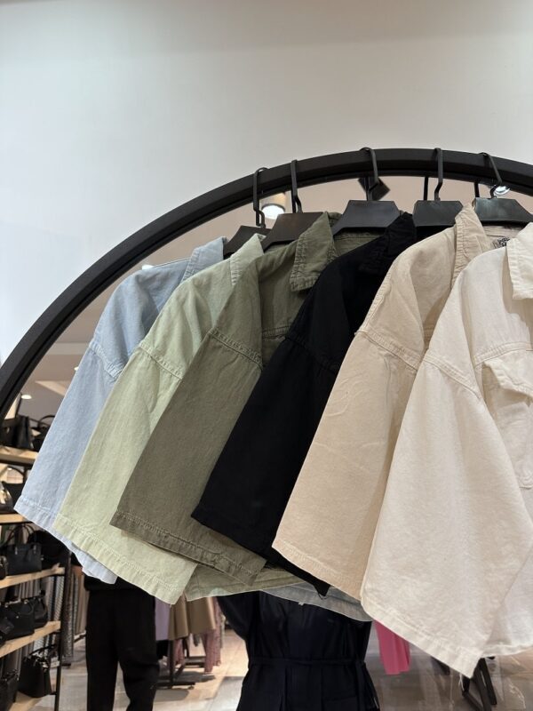 ست کت و دامن وارداتی کتان جین رویا (34790) - Image 2