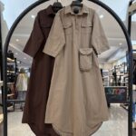 کفتان لینن کیف دار دو جیب (34792)