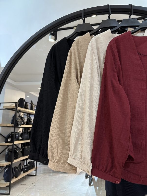 ست شومیز شلوار بگ پفکی (34939) - Image 2