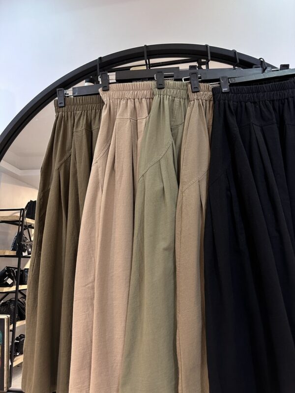 دامن لینن متراکم فول کیفیت چینه خانوم   (34963) - Image 2