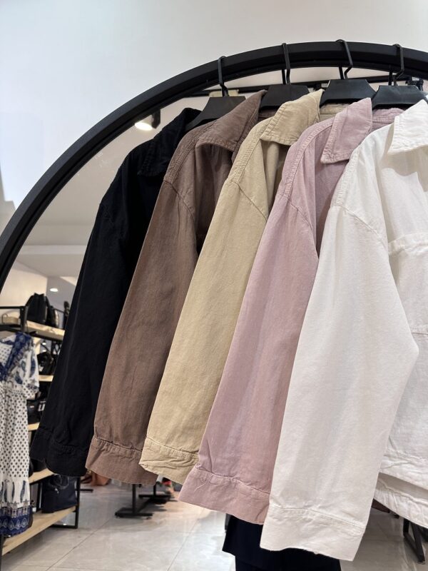 کت شومیز کتان سنگشور درجه یک وارداتی (34987) - Image 3