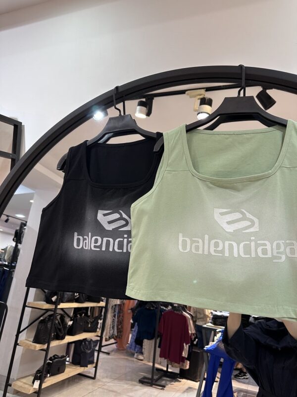 ست تاپ و شلوار بگ پنبه سنگشور شده سایه دار (35002) - Image 3