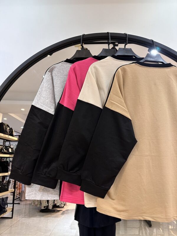 ست بلوز شلوار بگ گلکسی دو جیب بالن (35022) - Image 2