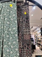 شلوار کرپ نخ طلا کوب هندی (35024) - Image 2