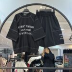 ست تیشرت باکسی و شلوارک قواره دار سوپر پنبه every thing (35095)
