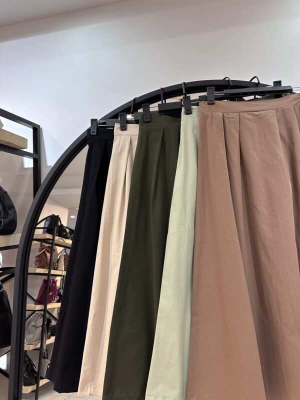 دامن لینن دو پیلی (35112) - Image 2