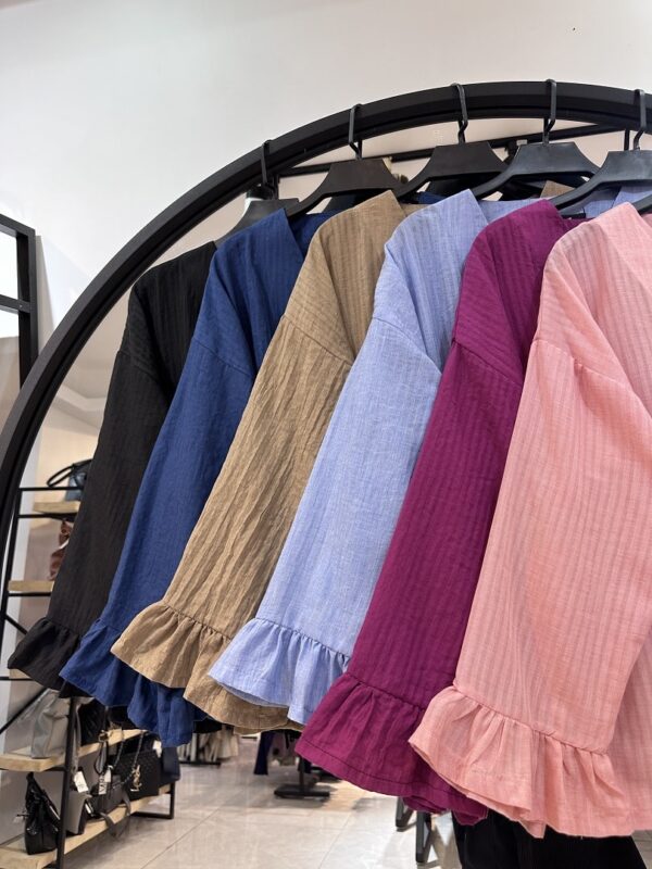 شومیز وال عروسکی با تنخور فوق العاده (35131) - Image 2