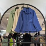 شومیز وال اسلپ تک جیب دکمه ریز (35148)