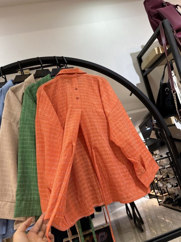 شومیز مراکشی طرحدار پشت بندی رنگین کمان (35152) - Image 3