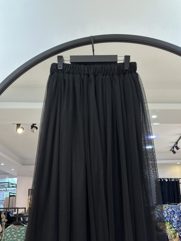 ست دامن و شال ارگانزا توری (35143) - Image 3