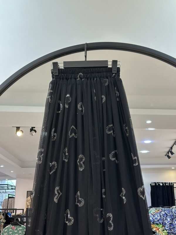 ست دامن و شال ارگانزا توری (35143) - Image 4