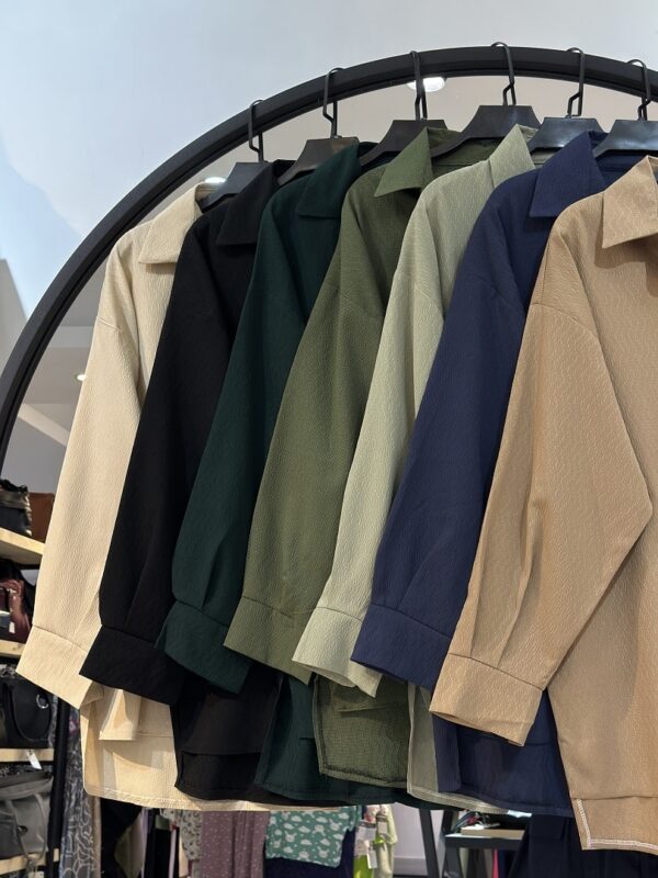 ست شومیز شلوار قواره دار ایوا فقط 698 تومان (35199) - Image 2