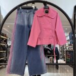 ست کت و شلوار بگ  جین ویرا با تنخور و کیفیت  بینظیر  (35205)